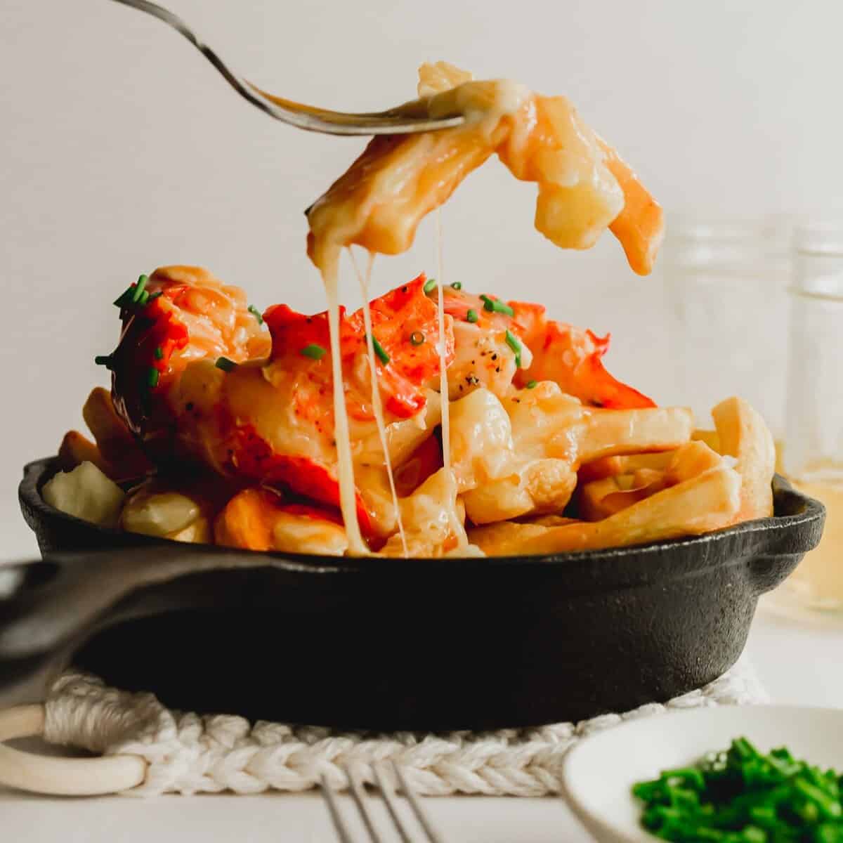 Poutine with Lobster