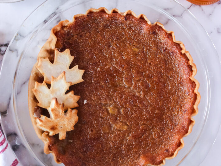 Maple Syrup Pie